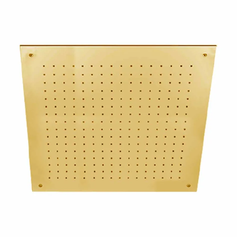 رأس دش سقفي أحادي الفوهة من الفولاذ المقاوم للصدأ، صنع في إيطاليا - كاورو Viadurini