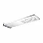 رأس دش فولاذي مزود بفوهة مطر، صنع في إيطاليا - نيروبي Viadurini