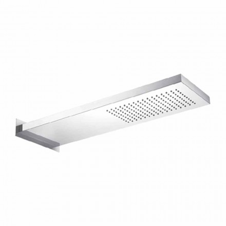 رأس دش فولاذي مزود بفوهة مطر، صنع في إيطاليا - نيروبي Viadurini