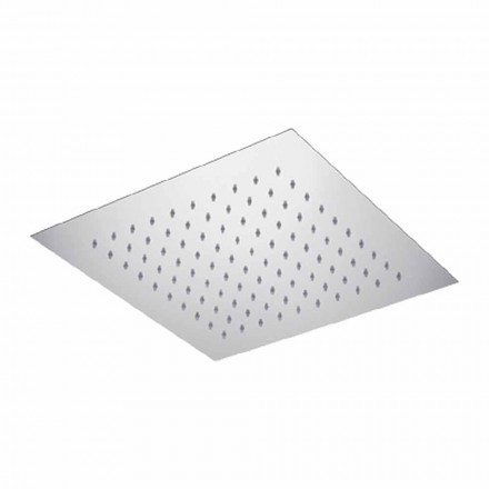 رأس دش مربع السقف مصنوع من الفولاذ في إيطاليا - نشا Viadurini