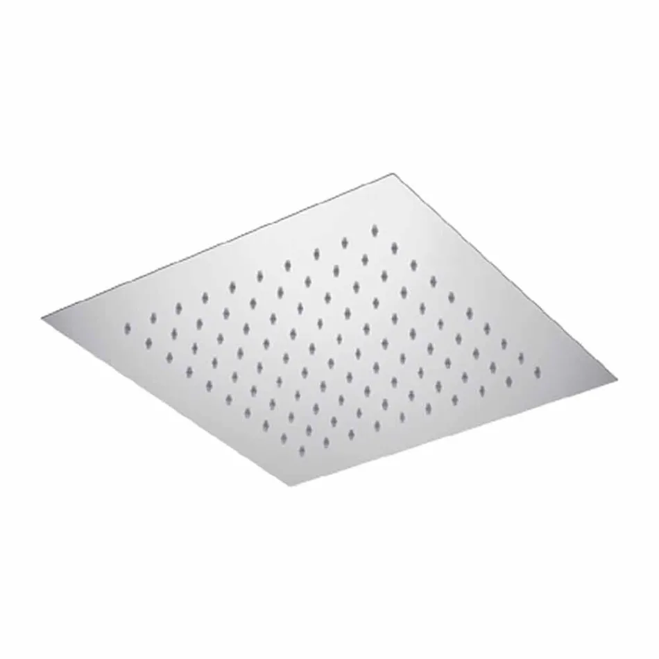 رأس دش مربع السقف مصنوع من الفولاذ في إيطاليا - نشا Viadurini