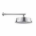 رأس دش دائري من النحاس بتصميم كلاسيكي، صنع في إيطاليا - بيتو Viadurini