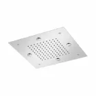 رأس دش فولاذي مزود بفوهة مطر ورذاذ، صنع في إيطاليا - سيلمو Viadurini