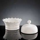 زخرفة سيراميك يدوية على شكل تاج صنع في إيطاليا - كينجو Viadurini