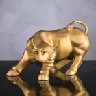 زينة سيراميكية على شكل ثور مصنوعة يدويًا في إيطاليا - بولينو Viadurini