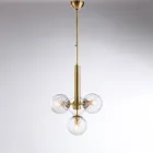 مصباح معلق من الحديد صنع في إيطاليا لتزيين الديكور الداخلي - كومو Viadurini