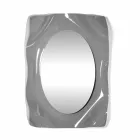 مرآة الحائط المعاصرة Smoke Diva المصنوعة في إيطاليا Viadurini