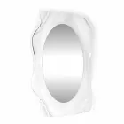 مرآة حائط شفافة بتصميم عصري من ديفا، صنع في إيطاليا Viadurini