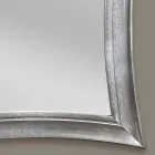 مرآة حائط خشبية مستطيلة الشكل من ساندرو مصنوعة يدويًا في إيطاليا Viadurini