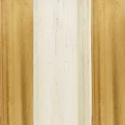 مرآة حائط خشبية باللون الفضي والعاجي والذهبي مصنوعة في إيطاليا فيتوريو Viadurini