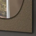 مرآة حائط بإطار زجاجي مزور، صنع في إيطاليا - مافريك Viadurini