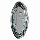 مرآة حائط كريستالية مصنوعة في إيطاليا - بيسكارا Viadurini