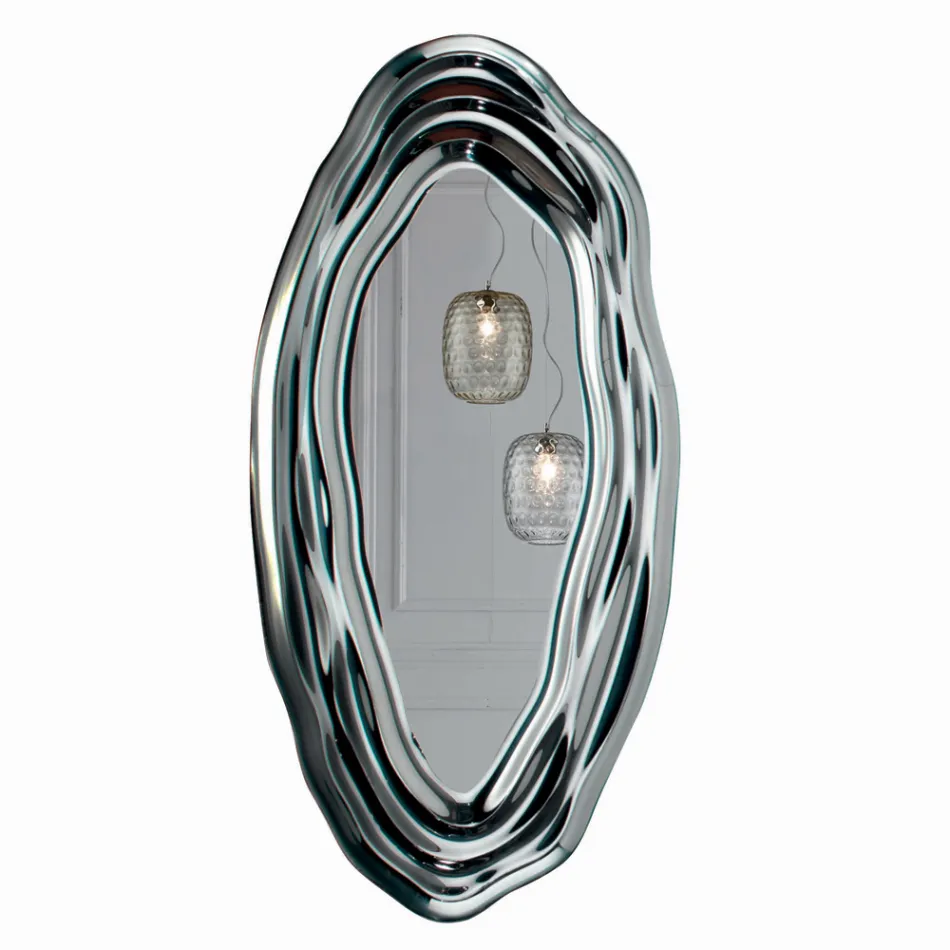 مرآة حائط كريستالية مصنوعة في إيطاليا - بيسكارا Viadurini