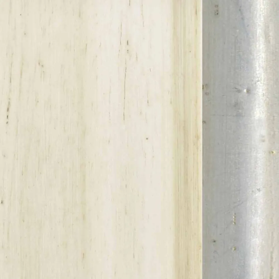 مرآة حائط خشبية حديثة مصنوعة في إيطاليا من قبل شركة Piera Viadurini