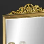 مرآة حائط حديثة مصنوعة من الخشب في إيطاليا كيفن Viadurini