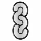 مرآة حائط مصنوعة يدويًا في إيطاليا تيو Viadurini