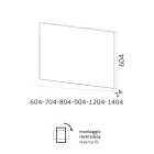 مرآة سلكية مصقولة بإطار مغطى مصنوعة في إيطاليا - مطلوب Viadurini