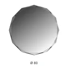 مرآة محفورة بالماس ذات حافة مشطوفة - إكسلسيور Viadurini