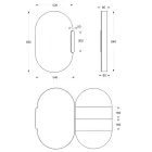 علبة مرآة سيراميكية بألوان متنوعة صنع في إيطاليا - فتاة Viadurini