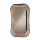 مرآة حائط بإطار من الزجاج المدمج، صنع في إيطاليا - محبوبة Viadurini