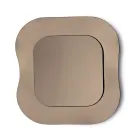 مرآة حائط بإطار من الزجاج المدمج، صنع في إيطاليا - محبوبة Viadurini