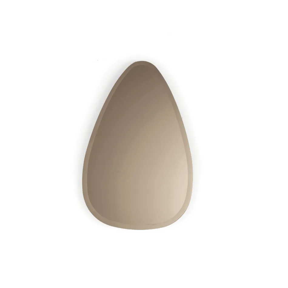 مرآة حائط بياتا ذات حواف مصقولة، صنع في إيطاليا Viadurini