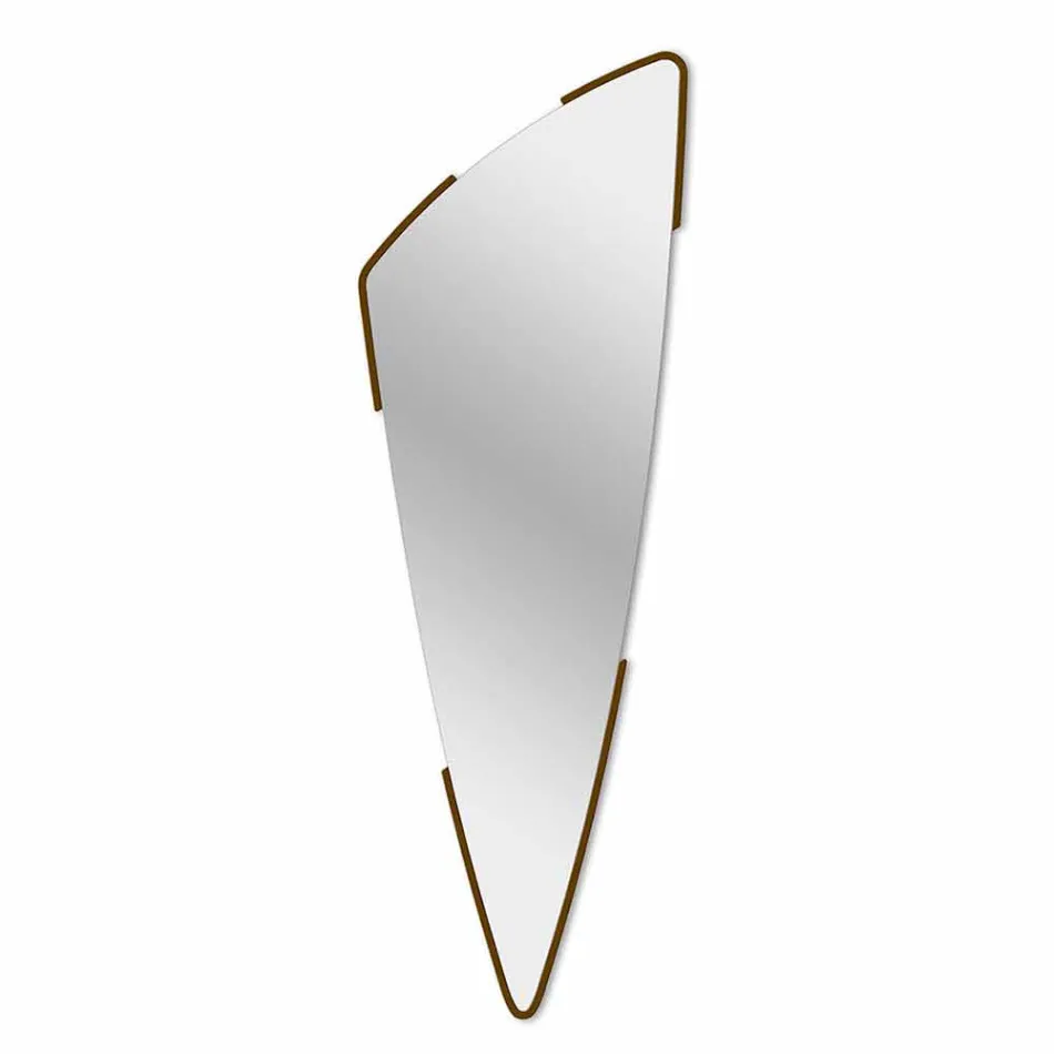 مرآة حائط طويلة مزخرفة بأربعة ألوان - سبينو Viadurini