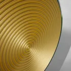 مرآة حائط بتصميم مع دعم من مادة MDF من Malva Viadurini