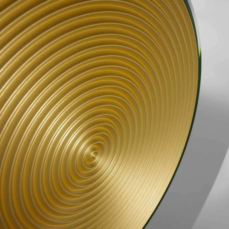 مرآة حائط بتصميم مع دعم من مادة MDF من Malva Viadurini