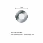 مرآة حائط بتصميم مع دعم من مادة MDF من Malva Viadurini