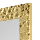 مرآة حائط من الخشب المزخرف يدويًا، صنع في إيطاليا - نياجرا Viadurini