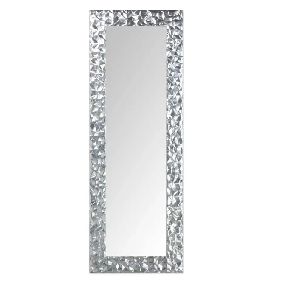 مرآة حائط من الخشب المزخرف يدويًا، صنع في إيطاليا - نياجرا Viadurini