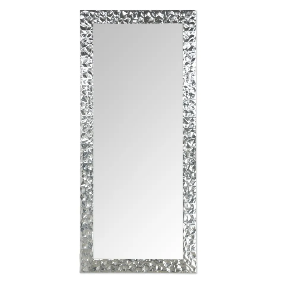 مرآة حائط من الخشب المزخرف يدويًا، صنع في إيطاليا - نياجرا Viadurini