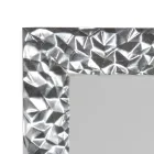 مرآة حائط من الخشب المزخرف يدويًا، صنع في إيطاليا - نياجرا Viadurini