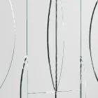 مرآة حائطية معيارية بهيكل خشبي، صنع في إيطاليا - Saetta Viadurini