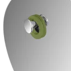 مرآة حائط دائرية بتصميم بسيط مشطوف، صنع في إيطاليا - أوديل Viadurini