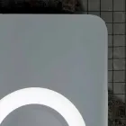 مرآة مكياج بتصميم عصري، إضاءة LED، مارين Viadurini