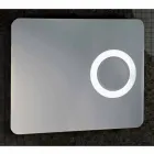 مرآة مكياج بتصميم عصري، إضاءة LED، مارين Viadurini