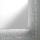 مرآة حائط مزخرفة بإطار زجاجي وإضاءة ليد فاخرة - أتيمو Viadurini