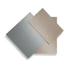 مرآة مصنوعة من 3 ألواح متداخلة، 2 برونزية و1 مدخنة - أرميدا Viadurini