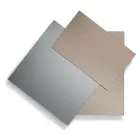 مرآة مصنوعة من 3 ألواح متداخلة، 2 برونزية و1 مدخنة - أرميدا Viadurini