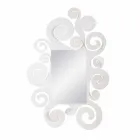 مرآة حائط عصرية من الحديد الملون، صنع في إيطاليا - تيزيانو Viadurini