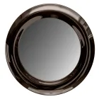 مرآة زجاجية منحنية مع إضاءة خلفية LED - إكسلسيور Viadurini