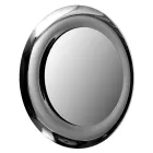 مرآة زجاجية منحنية مع إضاءة خلفية LED - إكسلسيور Viadurini