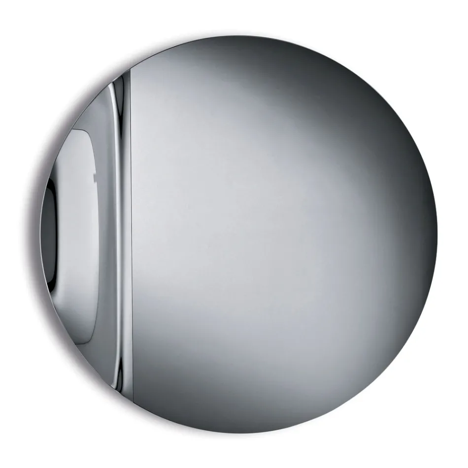 مرآة زجاجية مموجة مصنوعة في إيطاليا - كانديدا Viadurini