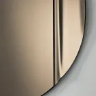 مرآة زجاجية مموجة مصنوعة في إيطاليا - كانديدا Viadurini