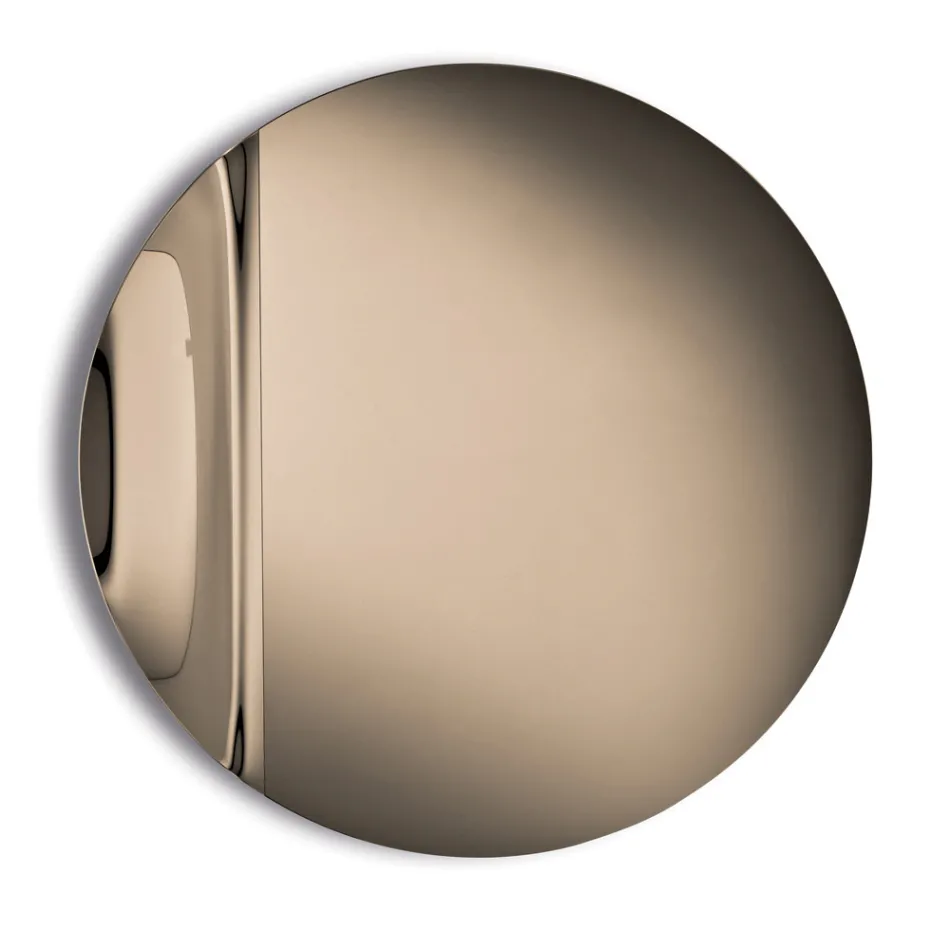 مرآة زجاجية مموجة مصنوعة في إيطاليا - كانديدا Viadurini