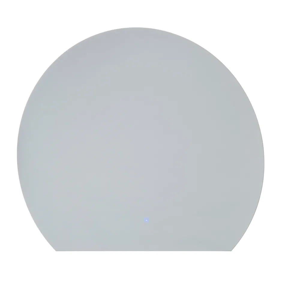 مرآة حائط بإضاءة خلفية مع شريط إضاءة LED مستمر - إكسلسيور Viadurini