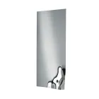 مرآة مستطيلة بزاوية من الزجاج المدمج، صنع في إيطاليا - أديليندا Viadurini