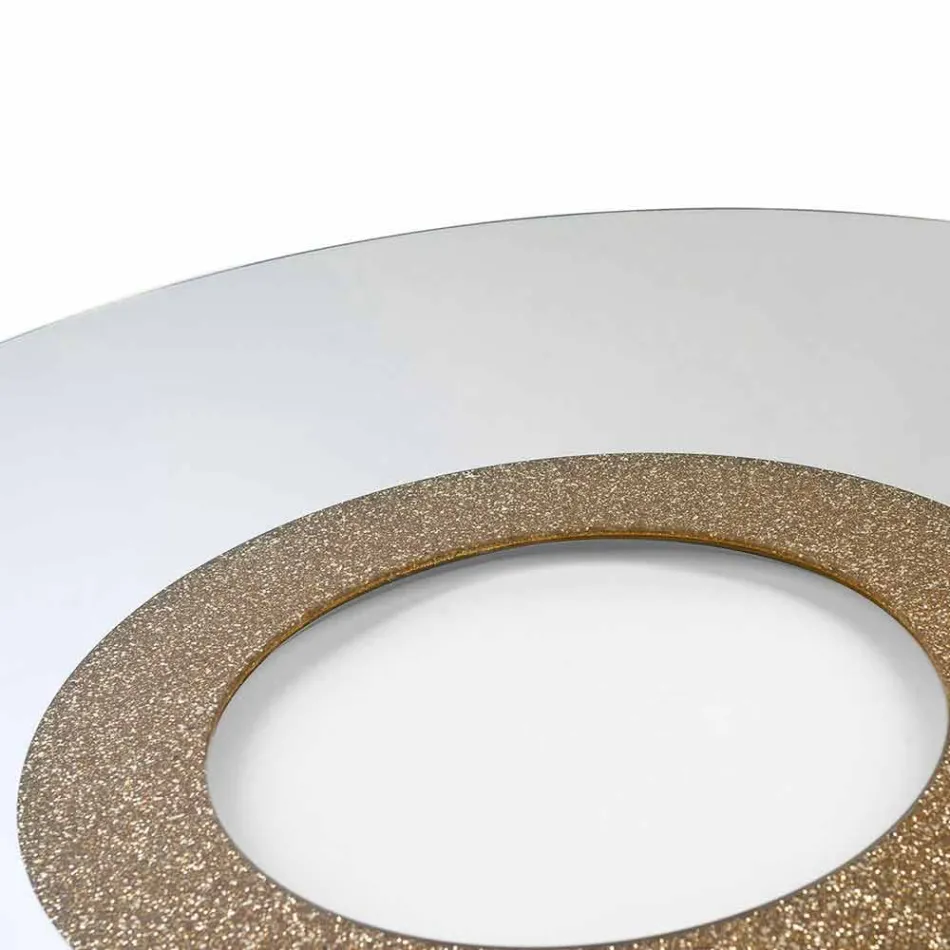 مرآة دائرية بتصميم عصري مصنوعة في إيطاليا أريس Viadurini